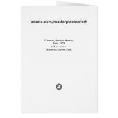 Phaeton, Gustave Moreau Fine Art Cards (Back)