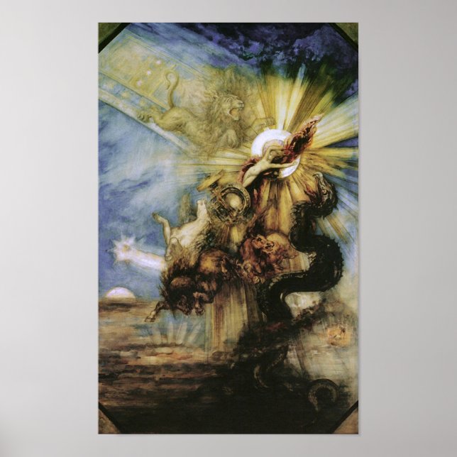 Phaeton, Gustave Moreau Poster (Front)