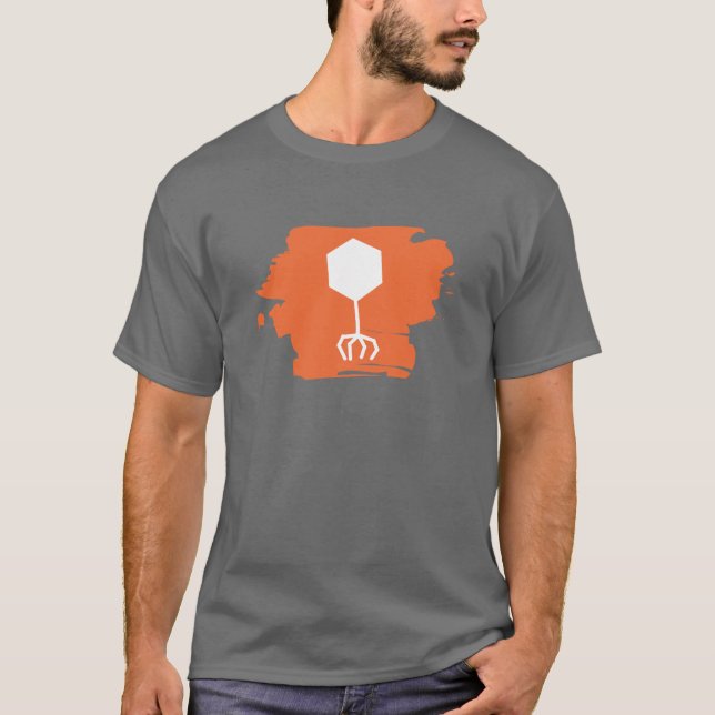 Phage Logo T-Shirt (Orange) (Front)