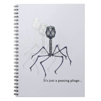 Phage Notebook by raginggerbils at Zazzle