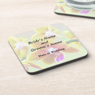 Phalaenopsis Orchid Taida Pride Cupid Beverage Coaster
