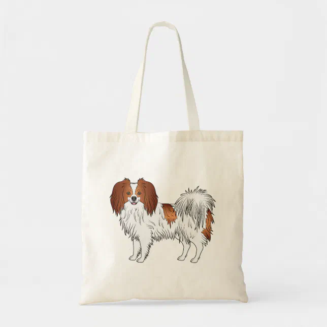 Phalene Dog Papillon | Tote Bag