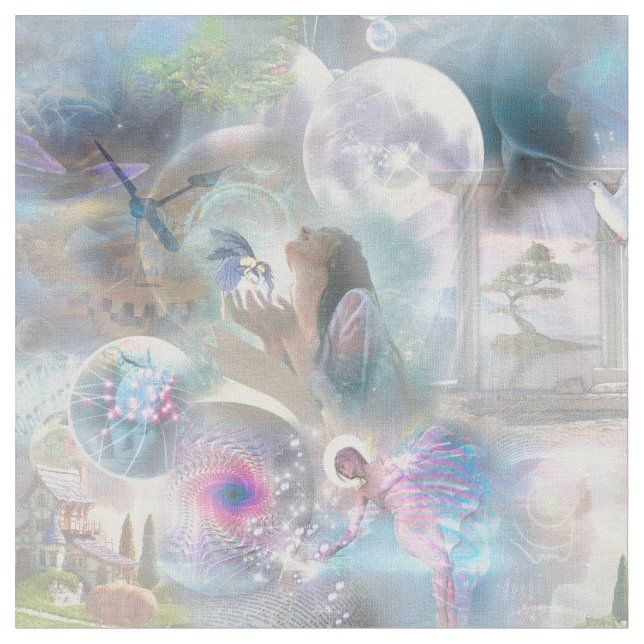 Phantasmagoria Fantasy Fabric (Close Up)