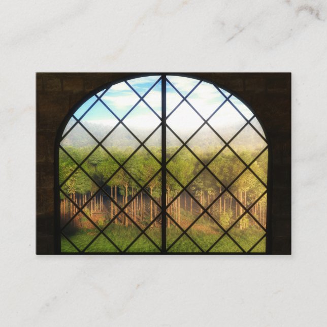 Phantastes: Borders of Fairy Land Bookmarks Business Card (Front)