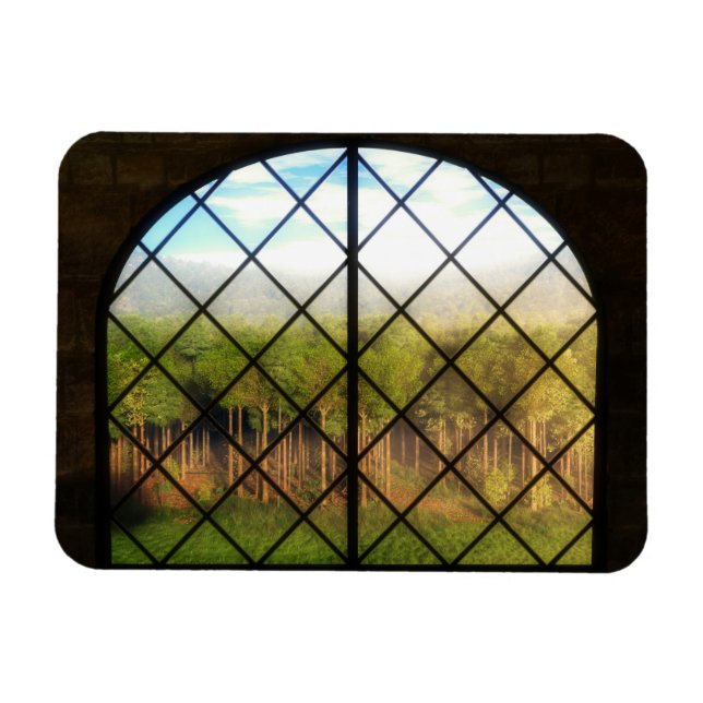 Phantastes: Borders of Fairy Land Flexible Magnet (Horizontal)