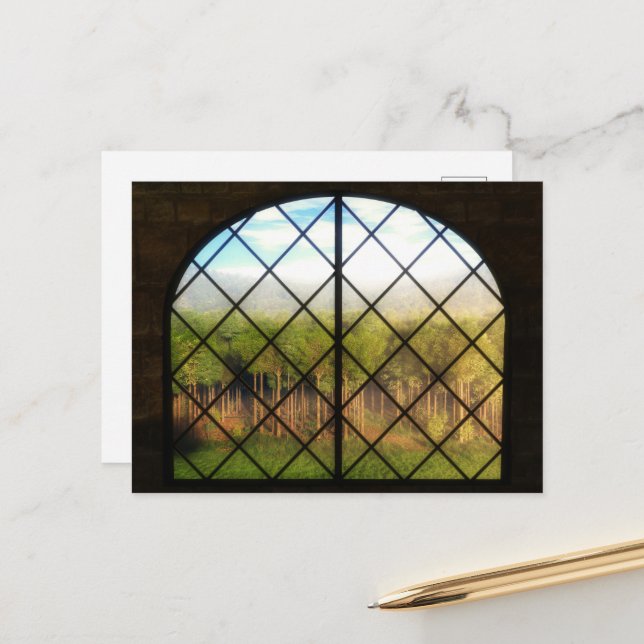 Phantastes: Borders of Fairy Land Postcard (Front/Back In Situ)