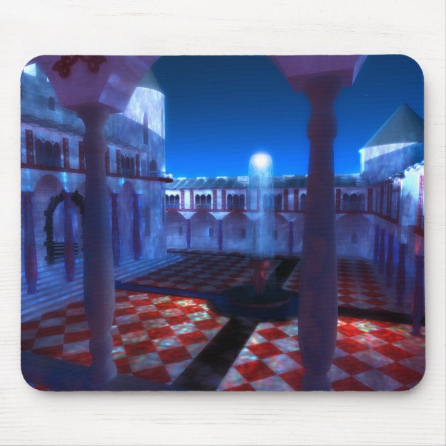 Phantastes: Courtyard of the Palace Mousepad (Front)