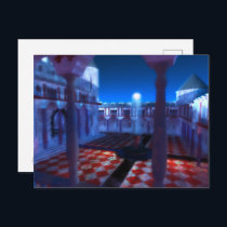 Phantastes: Courtyard of the Palace Postcard