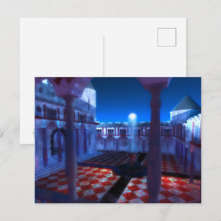 Phantastes: Courtyard of the Palace Postcard