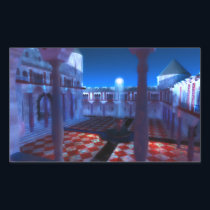 Phantastes: Courtyard of the Palace Stickers