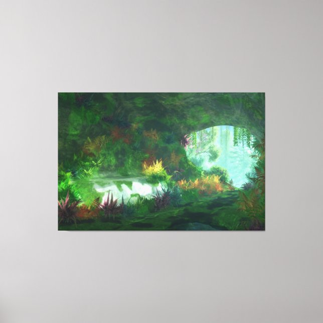 Phantastes: Lady of the Marble Canvas Print (Front)