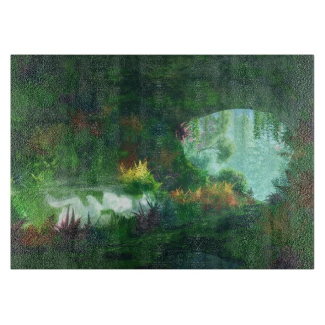 Phantastes: Lady of the Marble Cutting Board (Front)