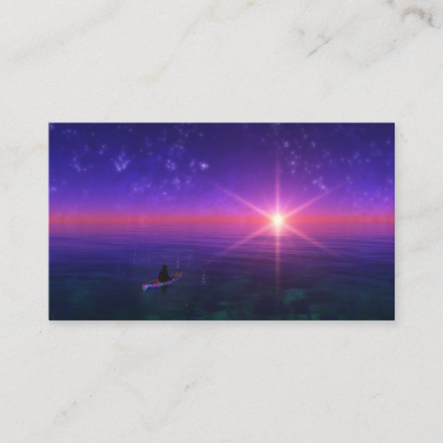Phantastes: On the Sea Bookmarks Business Card (Front)