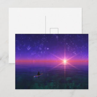 Phantastes: On the Sea Postcard
