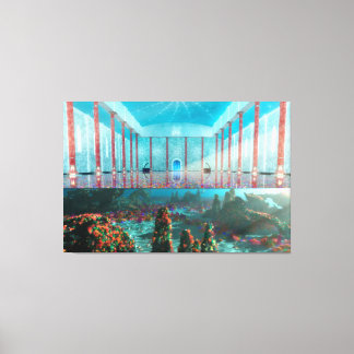 Phantastes: The Fairy Bath Canvas Print