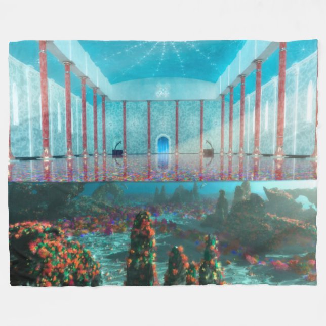 Phantastes: The Fairy Bath Fleece Blanket (Front (Horizontal))