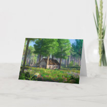 Phantastes: The Forest Cottage Card