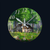 Phantastes: The Forest Cottage Clock