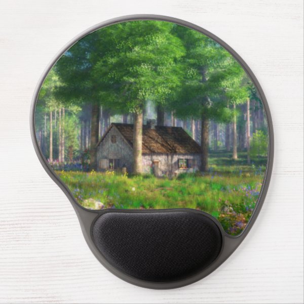 Phantastes: The Forest Cottage Gel Mousepad