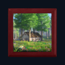 Phantastes: The Forest Cottage Jewelry Box