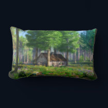 Phantastes: The Forest Cottage Pillow
