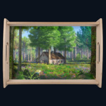 Phantastes: The Forest Cottage Serving Tray