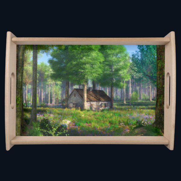 Phantastes: The Forest Cottage Serving Tray