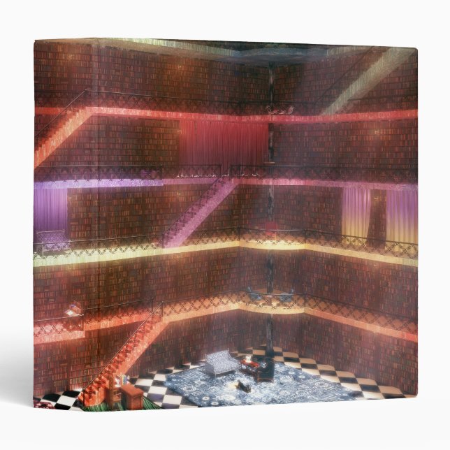 Phantastes: The Palace Library Binder (Front/Spine)