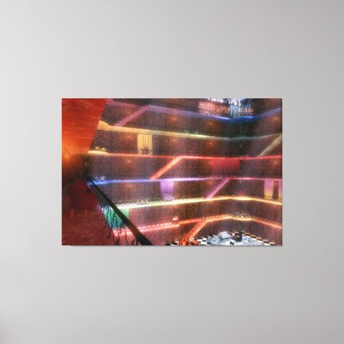 Phantastes The Palace Library Canvas Print