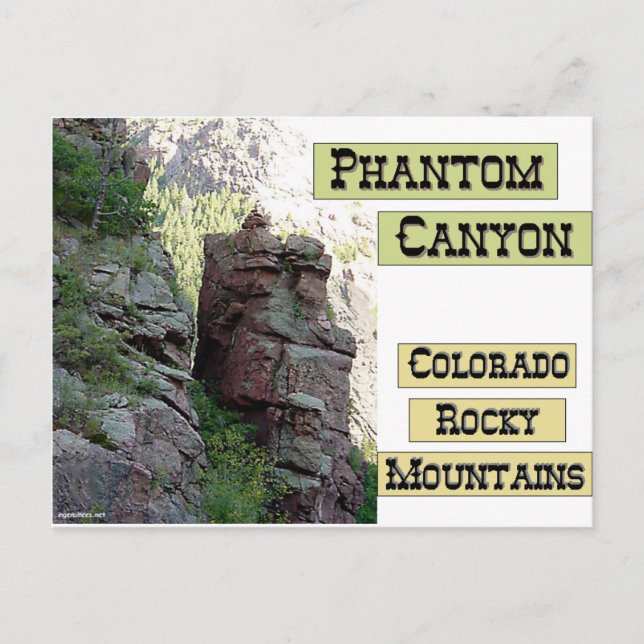 Phantom Canyon Postcard (Front)