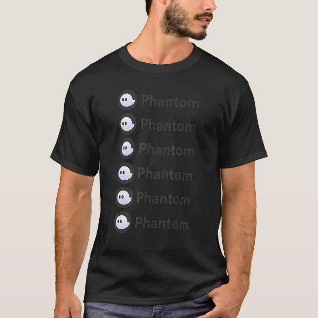 Phantom   Crypto And Nft Wallet On The Solana Netw T-Shirt (Front)