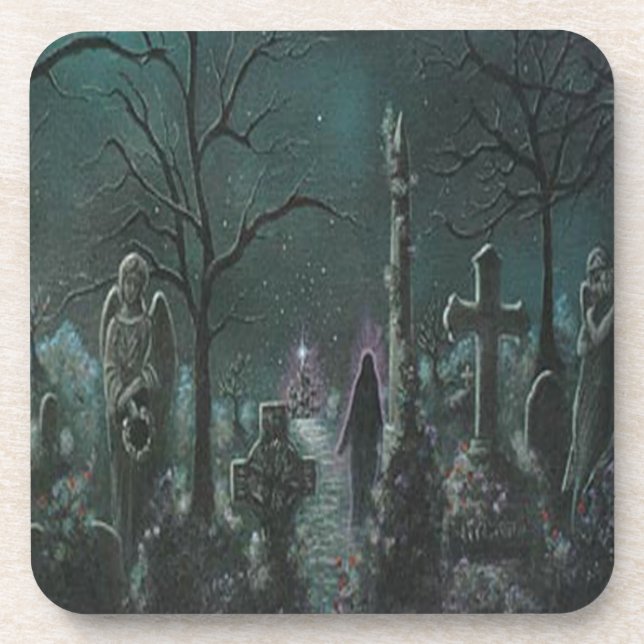 Phantom Graveyard Coasters (Front)