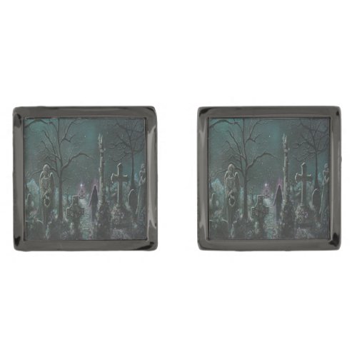 Phantom Graveyard Cufflinks