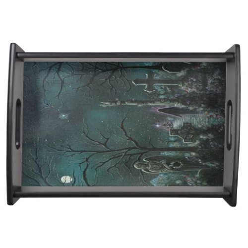 Phantom Graveyard Serving Tray