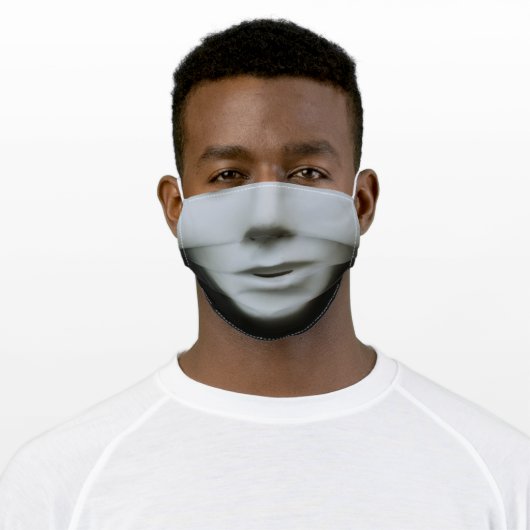Phantom Mannequin Adult Cloth Face Mask (Worn)