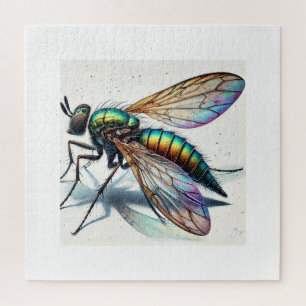 phantom midge 210924IREF228 - Watercolor Jigsaw Puzzle