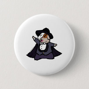 Phantom of the Opera Guinea Pig Button