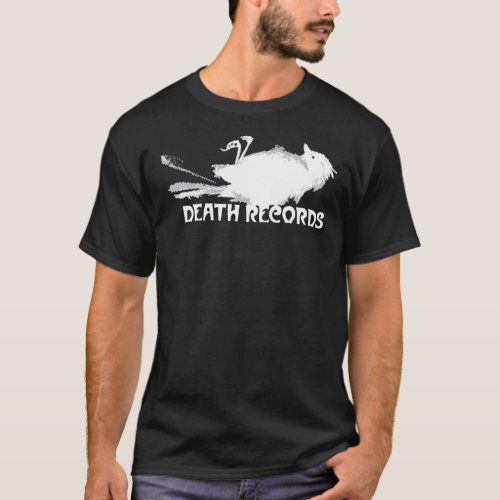 Phantom Of The Paradise Death Records Logo    T_Shirt