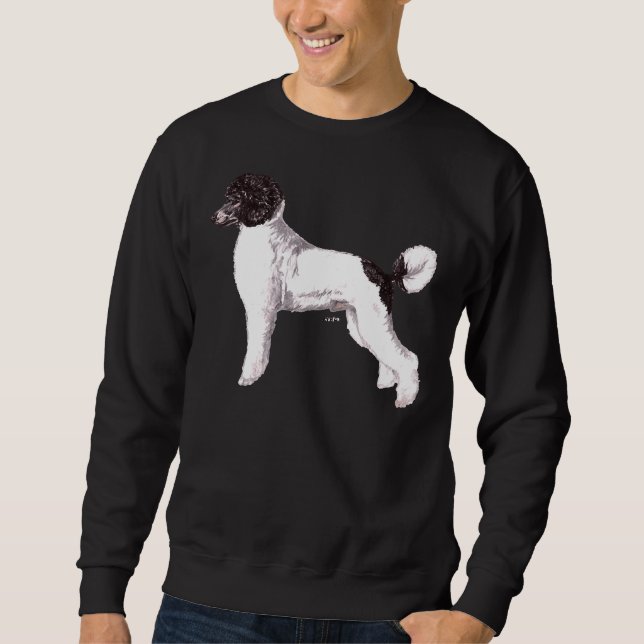 Phantom Parti Toy Poodle Show Stack      Sweatshirt (Front)