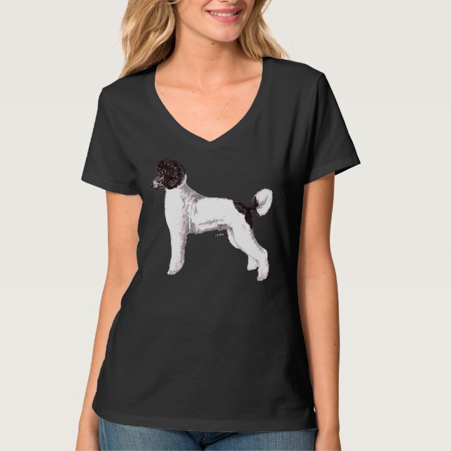 Phantom Parti Toy Poodle Show Stack      T-Shirt (Front)