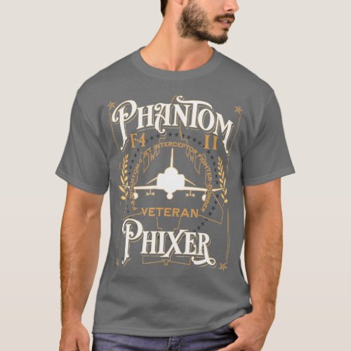 Phantom Phixer F4 Phantom II Aircraft Maintainer V T_Shirt