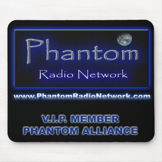 Phantom Radio Mousepad (Front)
