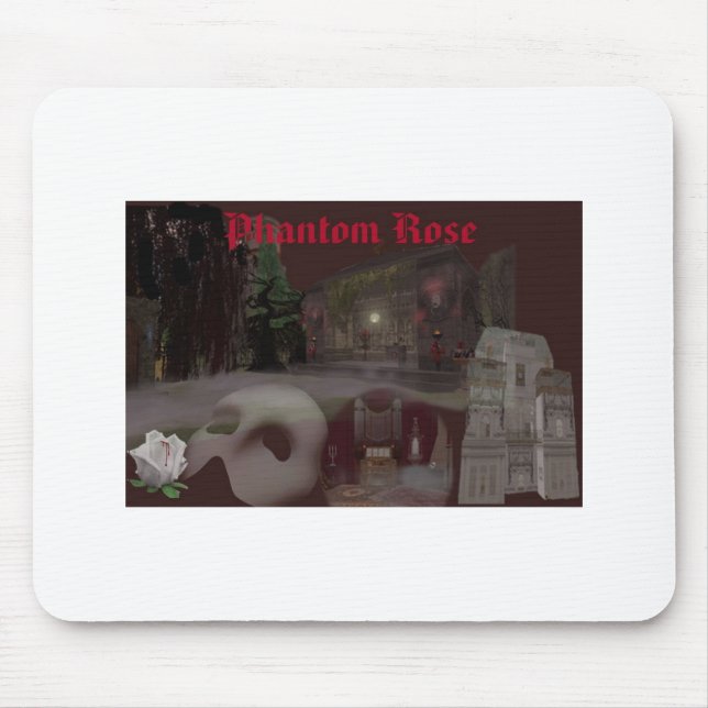 Phantom Rose Mouse pad (Front)