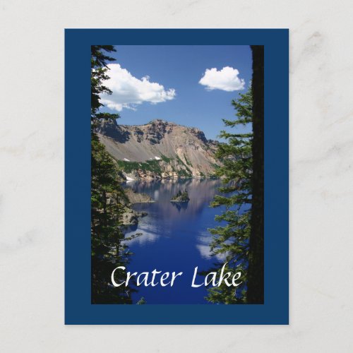 Phantom Ship and Crater Lake Postcard