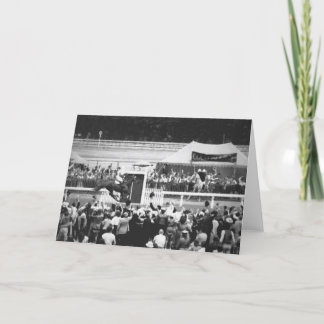 Phar Lap Wins Cup Card