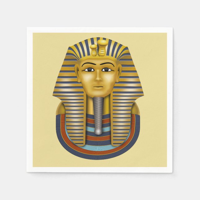 Pharaoh Bust Napkins (Front)
