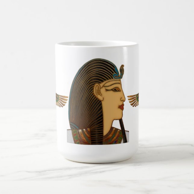 Pharaoh Egyptian Folk Art Coffee Mug (Center)