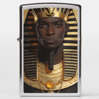 Pharaoh Energy Ancient African King Modern Art  Zippo Lighter