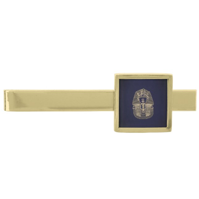 Pharaoh Gold Finish Tie Bar (Front)