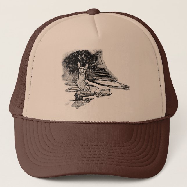 Pharaoh hound hat (Front)